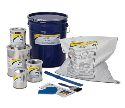 Chesterton ARC MX1, Trowel-Grade Coating for Coarse Particle Extreme Sliding Wear and Impact