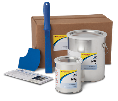 Chesterton ARC MX2, Trowel-Grade Coating for Fine Particle Severe Sliding Wear